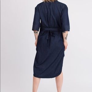 elk denim dress